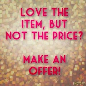 Reasonable offers are accepted